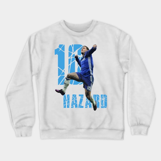 Eden Hazard Artwork Crewneck Sweatshirt by armaan8014